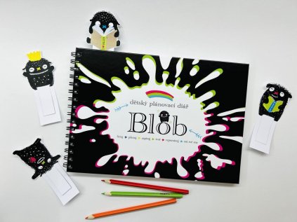 Dětský plánovací diář Blob